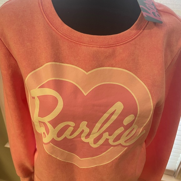 BARBIE Oversized Crewneck Sweatshirt Size Medium NEW - Picture 5 of 10